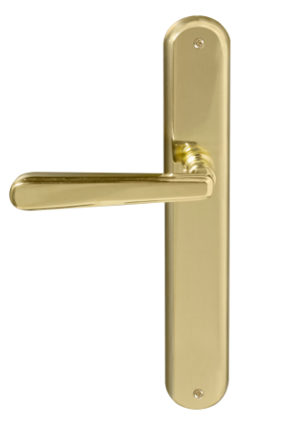 Windsor Premium NZ Villa Longplate Oval Dummy Lever Right Hand - Available in 13 Colours