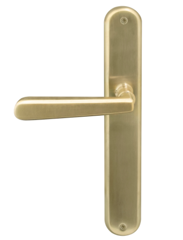Windsor Premium NZ Villa Longplate Oval Dummy Lever Right Hand - Available in 13 Colours