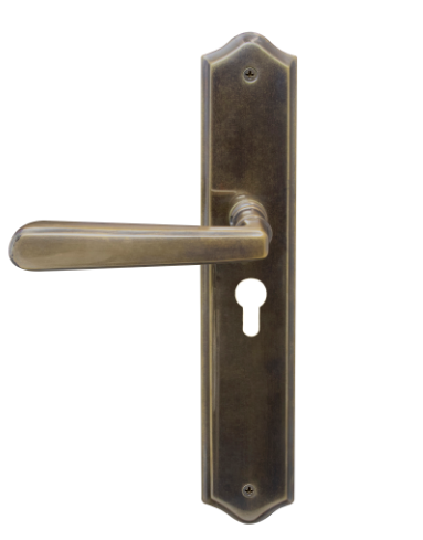 Windsor Premium NZ Villa Traditional Longplate E48 Keyhole Price Per Pair - Available in 13 Colours