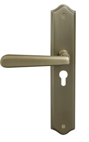 Windsor Premium NZ Villa Traditional Longplate E48 Keyhole Price Per Pair - Available in 13 Colours