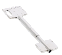 Carbine Australia Key Blank for President A Mechanical Lock Length 90mm & 120mm Silver