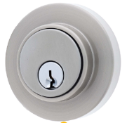 Carbine Australia Residential - 60/70mm Backset Single & Double Cylinder, 5 Pin Deadbolt Matte Black Satin Nickel