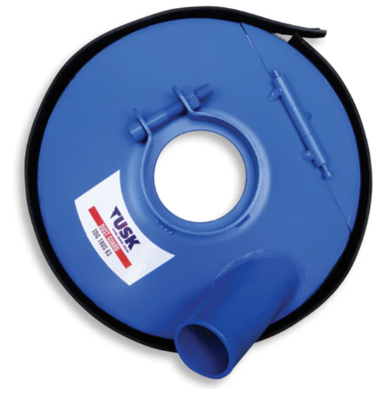 Tusk Heavy Duty Grinding Dust Guard - 125mm (Plastic & metal),180mmx63 (black) & 180mmx 73mm