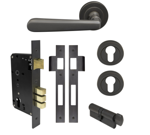 Windsor Premium NZ Villa Round Rose Entrance Set - E85 Priced Per Set Available in 13 Colours