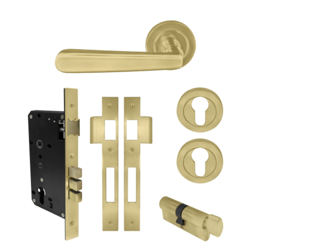 Windsor Premium NZ Villa Round Rose Entrance Set - E85 Priced Per Set Available in 13 Colours