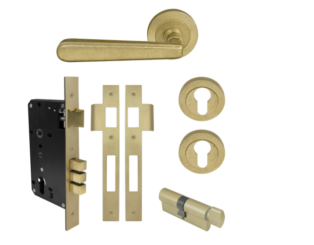 Windsor Premium NZ Villa Round Rose Entrance Set - E85 Priced Per Set Available in 13 Colours
