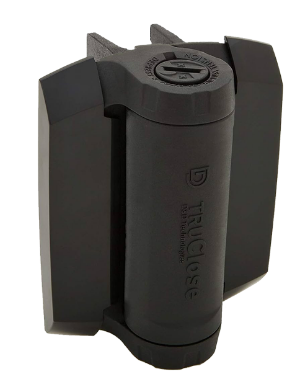 D&D Technologies DD TECH TRUCLOSE TCHD1A HVY DUTY HINGE - 1 ALIGN LEG & 2 ALIGN LEG WITH BLACK TRIM