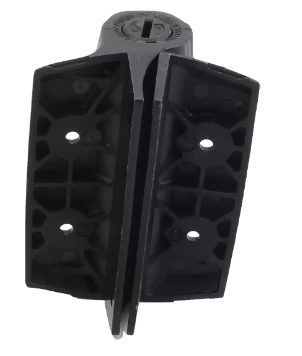 D&D Technologies DD TECH TRUCLOSE TCHD1A HVY DUTY HINGE - 1 ALIGN LEG & 2 ALIGN LEG WITH BLACK TRIM