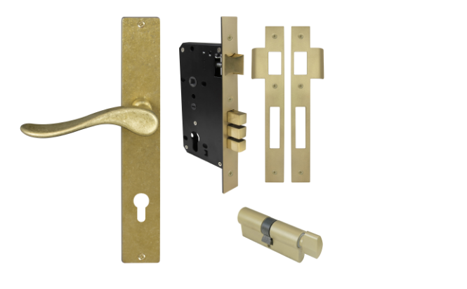 Windsor Premium NZ Haven Longplate Square Entrance Set - E85 Priced Per Set- Available in 13 Colours