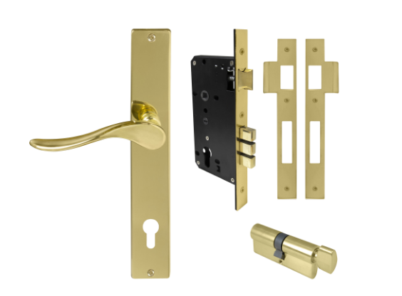 Windsor Premium NZ Haven Longplate Square Entrance Set - E85 Priced Per Set- Available in 13 Colours