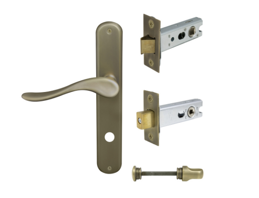 Windsor Premium NZ Haven Longplate Oval Privacy Set Priced Per Set- Available in 13 Colours