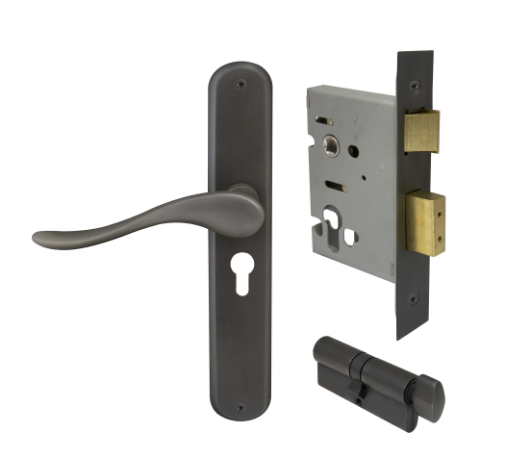 Windsor Premium NZ Haven Longplate Oval Entrance Set - E48 Priced Per Set - Available in 13 Colours