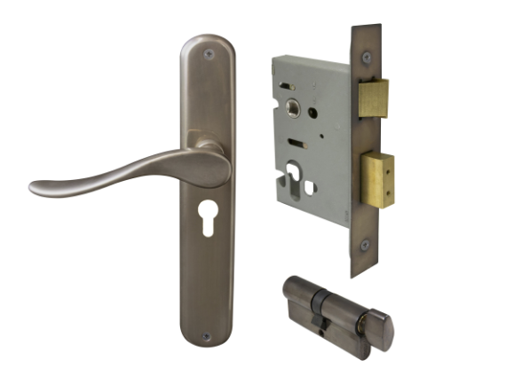 Windsor Premium NZ Haven Longplate Oval Entrance Set - E48 Priced Per Set - Available in 13 Colours