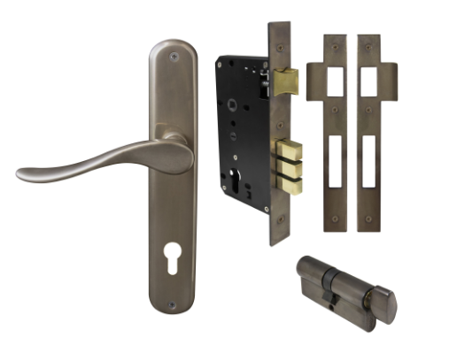 Windsor Premium NZ Haven Longplate Oval Entrance Set - E85 Priced Per Set- Available in 13 Colours