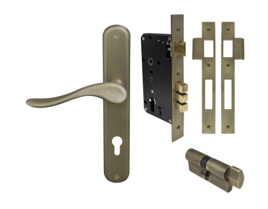 Windsor Premium NZ Haven Longplate Oval Entrance Set - E85 Priced Per Set- Available in 13 Colours
