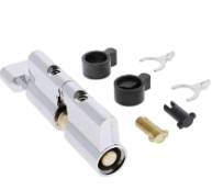 Carbine Australia Cylinder & Turn Less Barrel - Fixed & Floating ( 64mm ) Cylinder Retaining Screws, Pins & Springs - Satin Chrome & Chrome Plate