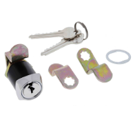 Carbine Australia LBX STD Camlock Takes Restricted keyways - Complete-keyed to differ Chrome