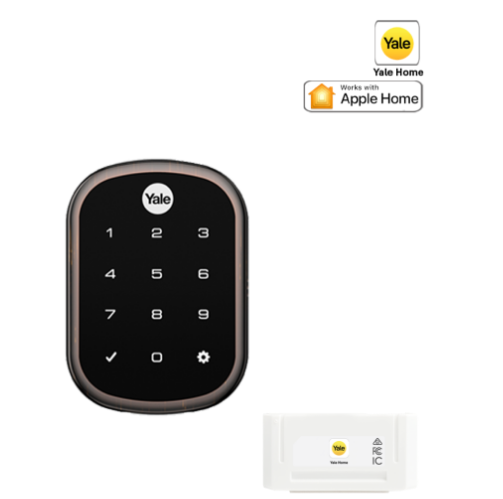 YALE ASSURE SL DIGITAL DEADBOLT SMART-READY SATIN NICKEL ,MATT BLACK & OIL RUBBED BRONZE