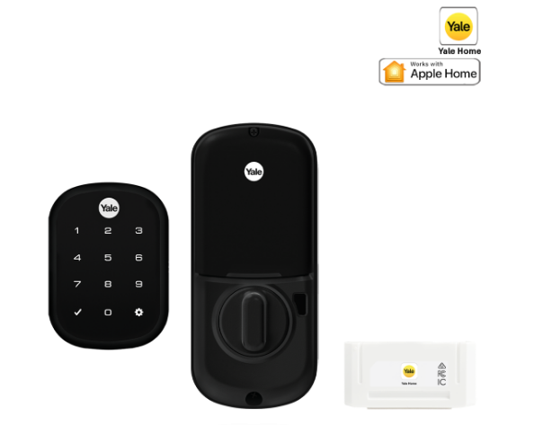 YALE ASSURE SL DIGITAL DEADBOLT SMART-READY SATIN NICKEL ,MATT BLACK & OIL RUBBED BRONZE