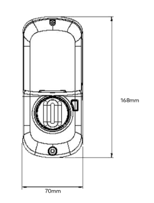 YALE ASSURE SL DIGITAL DEADBOLT SMART-READY SATIN NICKEL ,MATT BLACK & OIL RUBBED BRONZE