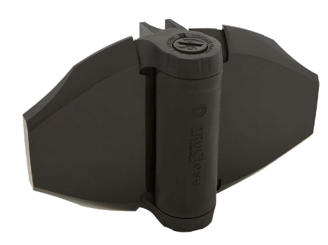 D&D Technologies DD TECH TRUCLOSE TCHD2 HEAVY DUTY HINGE - 1 ALIGN LEG & 2 ALIGN LEG WITH BLACK TRIM