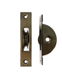 Lohala Sash Pulley 118mm x 25mm - Polished Brass , Bronze & Brushed Nickel