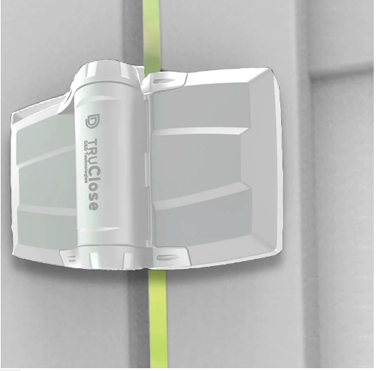 D&D Technologies DD TECH TRUCLOSE S3 MULTI-ADJ HINGE HEAVY DUTY FOR VINYL OR COMPOSITE GATES BLACK & WHITE