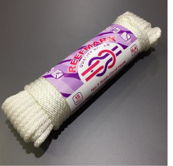 Lohala Sash Cord #7, Polyester White, Length - 15m & 150m (DRUM)