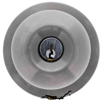 Carbine Australia Cupboard Half set - 60mm & 70mm backset Knob With Cylinder Outside - Blank Rose Inside Stainless Steel