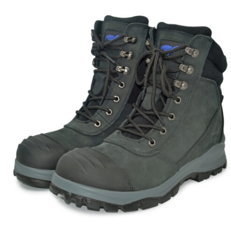TURTLE SAFETY BOOT SIDE ZIP LEATHERBACK