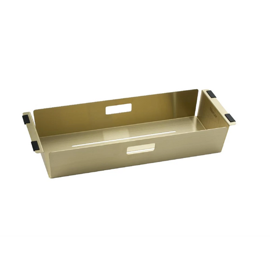 MERCER AURORA COLANDER IN 4 COLOURS - GUN METAL, BLACK. COPPER, BRASS.