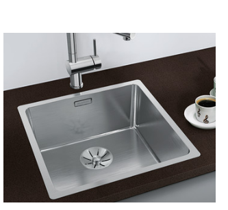 Blanco Germany Andano 500-IF Sink, Blanco Stainless Range  ( Width 500mm x depth 190mm ) Finish Satin Polish