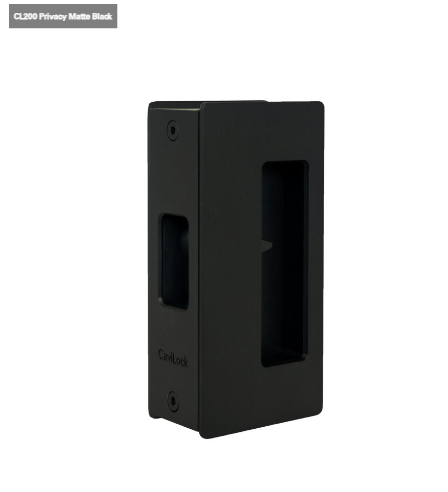 Cavity Slider for Doors CaviLock CL205 Privacy Snib Emergency 33-40mm - Available in 6 Colours :  Bright Chrome ,Custom Finish ,Matte Black ,Oil Rubbed Bronze ,Satin Chrome ,Satin Nickel