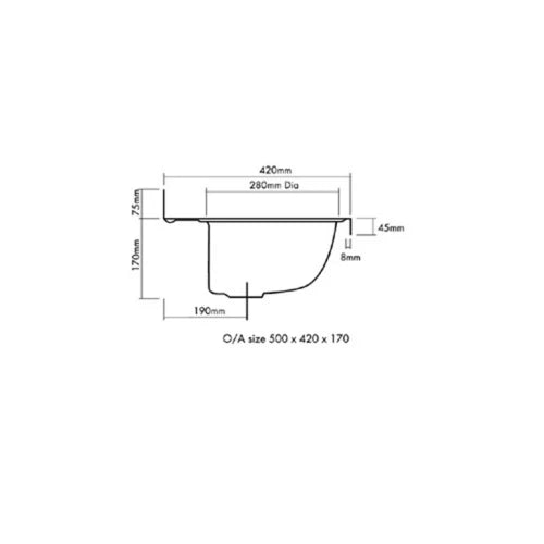 MERCER MA SERIES MULTI BASINS 0.9 MM 40MM WASTE WITH BRACKETS