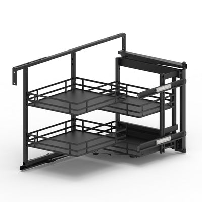 Hettich Germany Goro 200/400, corner unit swivel pull-out, all inclusive set