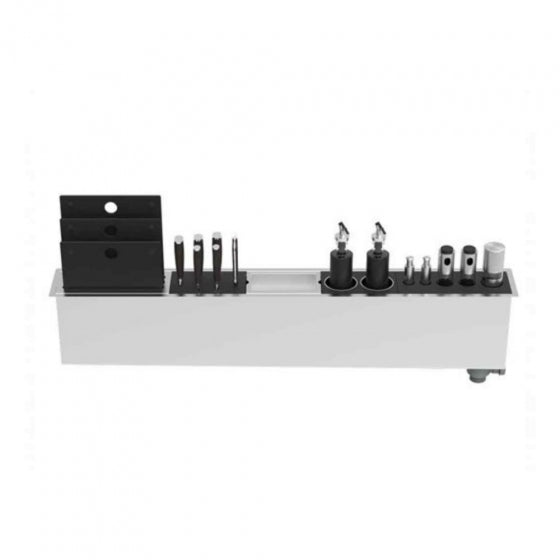 BURNS & FERALL ZOMODO PNQ PANAMA BOUTIQUE Q PREP STATION 900MM & 1200MM STAINLESS STEEL