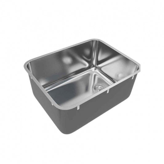 BURNS & FERALL B600 POLISH FLANGE & TAGS 90MM WASTE INCL NO OVERFLOW & WITH OVERFLOW