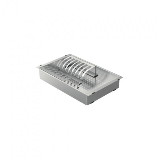 BURNS & FERALL COLANDER WITH INTEGRATED DISHRACK- R10/R15/PREP CENTRE DESIGNER SINKS ACCESSORIES