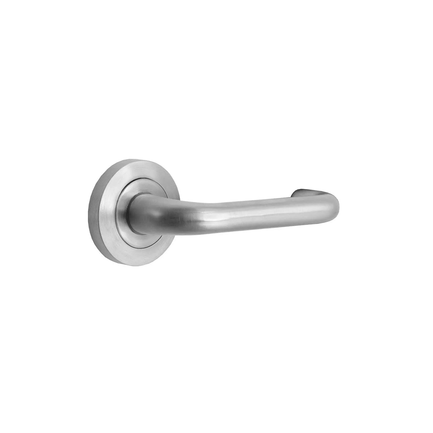 MILES NELSON COMMERCIAL KO ROSE HANDLE DUMMY LEVER – SATIN CHROME