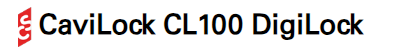 Cavity Slider For Doors Cavilock CL100 Digilock One Side and Key/Turn & Turn Reversible Cylinder and Furniture - Satin Chrome