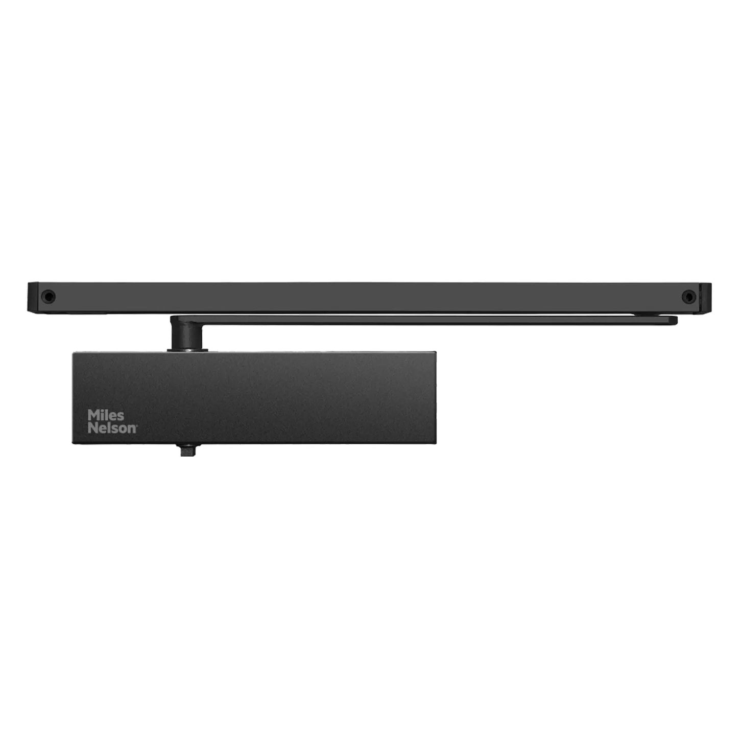 MILES NELSON COMMERCIAL 8000 SERIES CAM-ACTION DOOR CLOSER - EN POWER 2-4 - SILVER & MATT BLACK