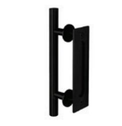Cowdroy Barn Door Sliding Track System 90kg Single for Internal Doors Track Set for One Sliding Door and components 90kg