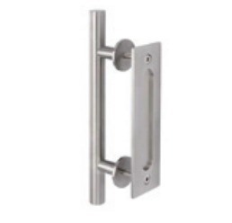 Cowdroy Barn Door Sliding Track System 90kg Single for Internal Doors Track Set for One Sliding Door and components 90kg