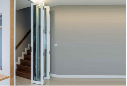 Cowdroy All Weather Folding Door Track System 90kg for Internal doors and components 90kg