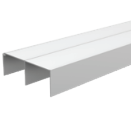 Cowdroy Robemaker for 3 Sliding doors Track Internal Doors Track components 40kg -1800mm ,2100mm ,2400mm ,2700mm ,4840mm & 6000mm ( Anodized ,white & mill alu color )