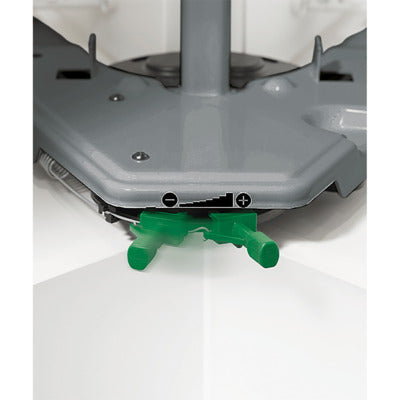 Hettich Germany Revo 90° corner unit carousel fitting silver