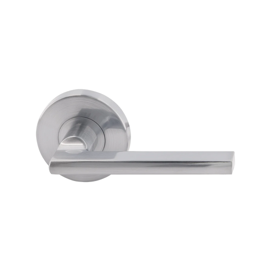 MILES NELSON DOOR HANDLES S RANGE SARA PASSAGE SET,PRIVACY SET,DUMMY SET - SATIN CHROME,SATIN NICKEL,MATT BLACK AND SATIN GRAPHITE