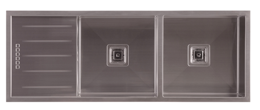 Blanco Germany Squareline Sink, Single Bowl With Drainer ( Length 770mm x Width 450mm ) & Double Bowl With Drainer  ( Width 400mm x Height 200mm ) Matt finish