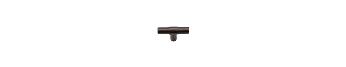 Iver Helsinki T Cabinet Pull Brushed Brass, Brushed Chrome, Brushed Gold PVD, Matt Black, Polished Chrome, Satin Nickel & Signature Brass