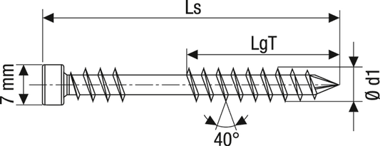 SPAX Decking Stainless Steel Screws A4 316 Box (12 Gauge)